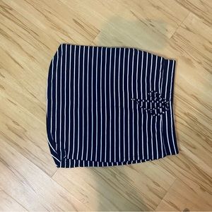 Women’s striped pencil skirt